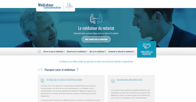 Nouveau site Internet pour contacter le médiateur des Notaires - Notaire Ville-d'Avray 92410 - Office Notarial Maître Delphine MARIE-SUTTER